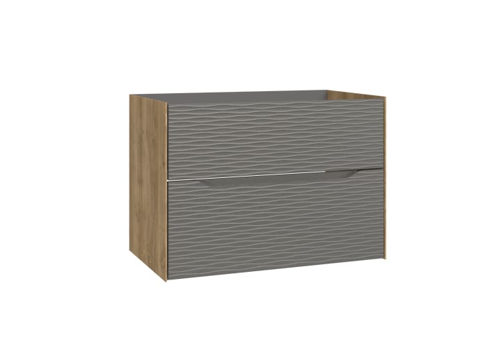 Mueble de baño con encimera de madera Sahara Coycama Principal 12