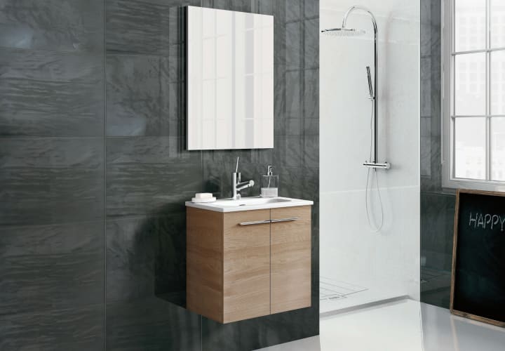 Conjunto completo mueble de baño fondo reducido 35 cm Royo Street Principal 3