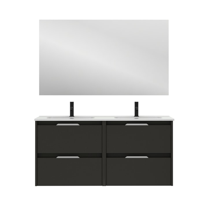 Conjunto mueble de baño Amizuva Suki 3d 12