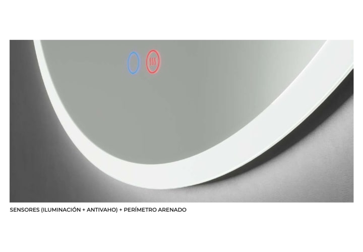 Espejo de baño con luz LED Ledimex Londres Detalle 4