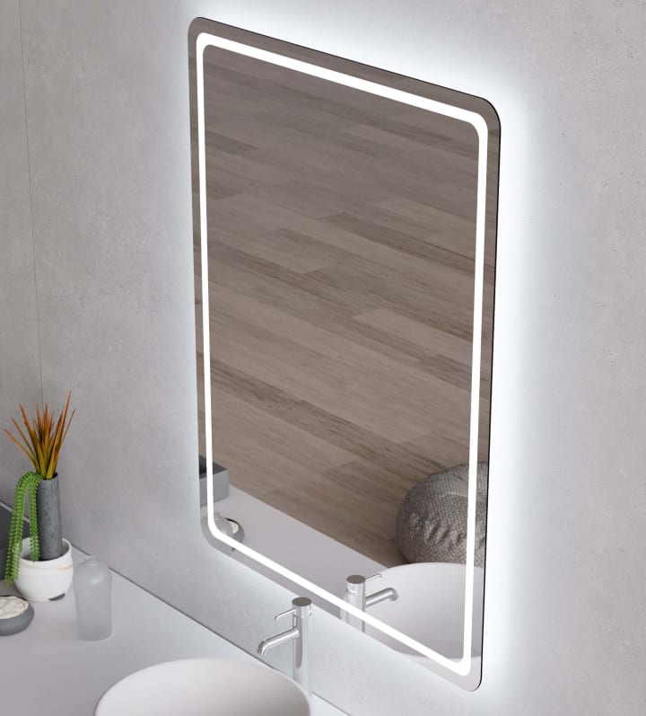 Espejo de baño con luz LED Bruntec Leroy Principal 1