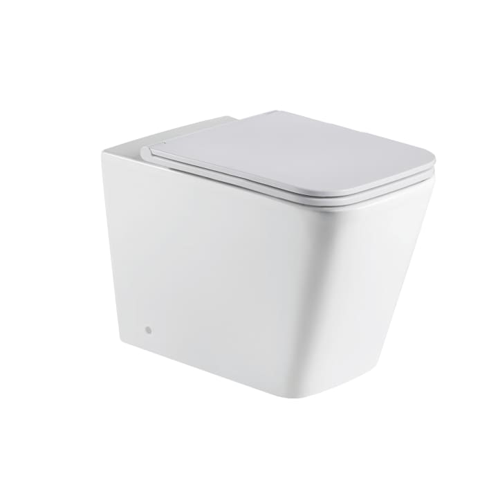 Pack Inodoro + cisterna empotrada + pulsador Bruntec Square Detalle 1