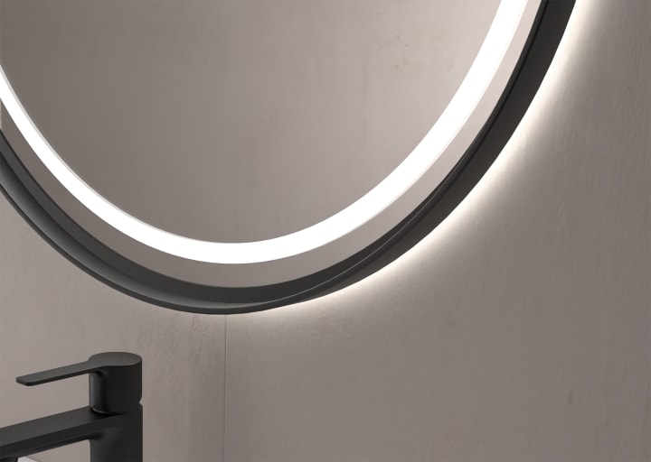 Espejo de baño con luz LED Eurobath Caicos Detalle 3