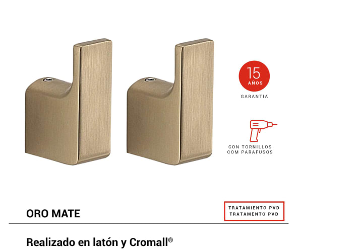 Percha de baño Gedy Pirenei Detalle 7