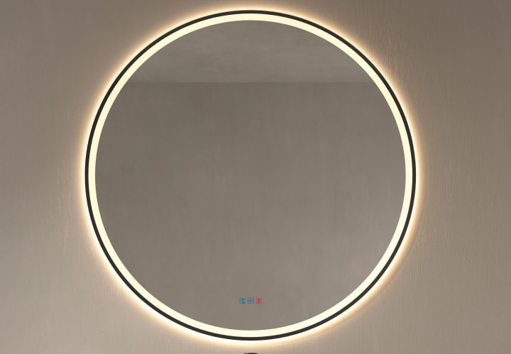 Espejo de baño con luz LED Bruntec Aura Principal 1