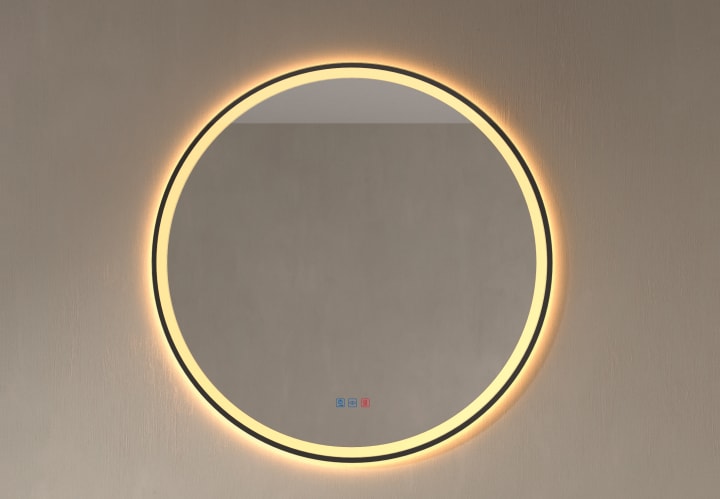 Espejo de baño con luz LED Bruntec Aura Principal 2