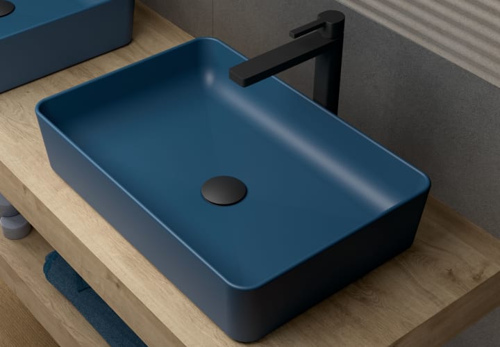 Lavabo sobre encimera Coycama Curazao Detalle 15