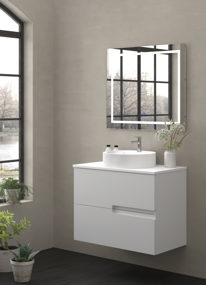 Conjunto mueble de baño Bruntec Lia colores Principal 3