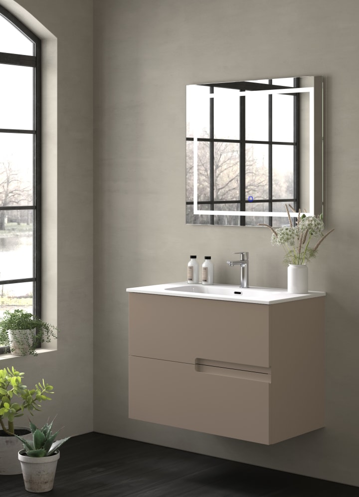 Conjunto mueble de baño Bruntec Lia colores Principal 4