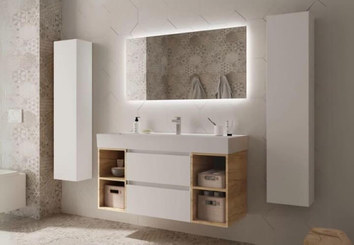 Conjunto mueble de baño Salgar Bequia Ambiente 10