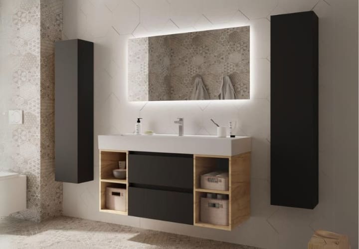 Conjunto mueble de baño Salgar Bequia Ambiente 11