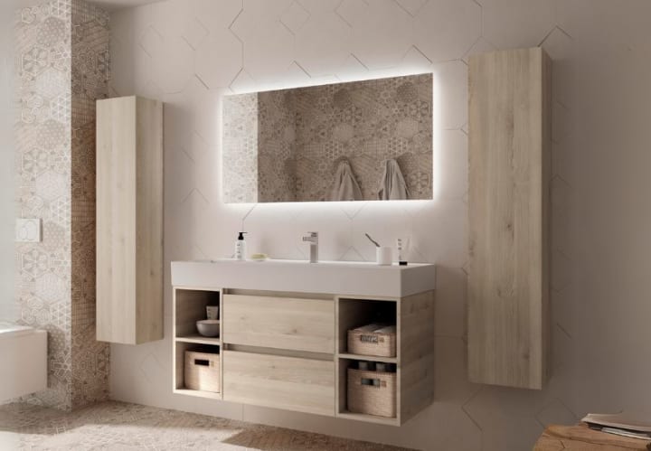 Conjunto mueble de baño Salgar Bequia Ambiente 12
