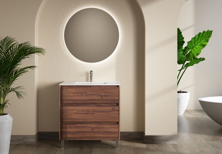 Conjunto mueble de baño Bruntec Boston Principal 2