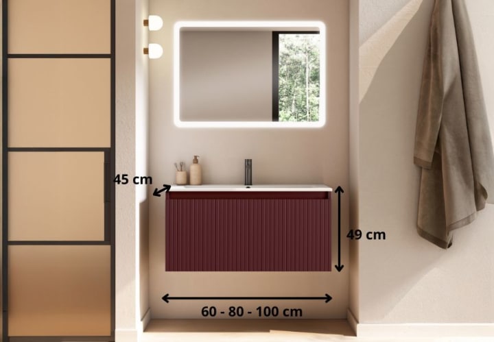 Mueble de baño Viso Bari - Duo Croquis 21