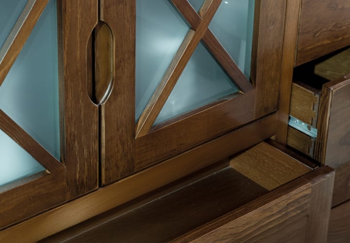 Conjunto mueble de baño rústico Bruntec Kai Detalle 12