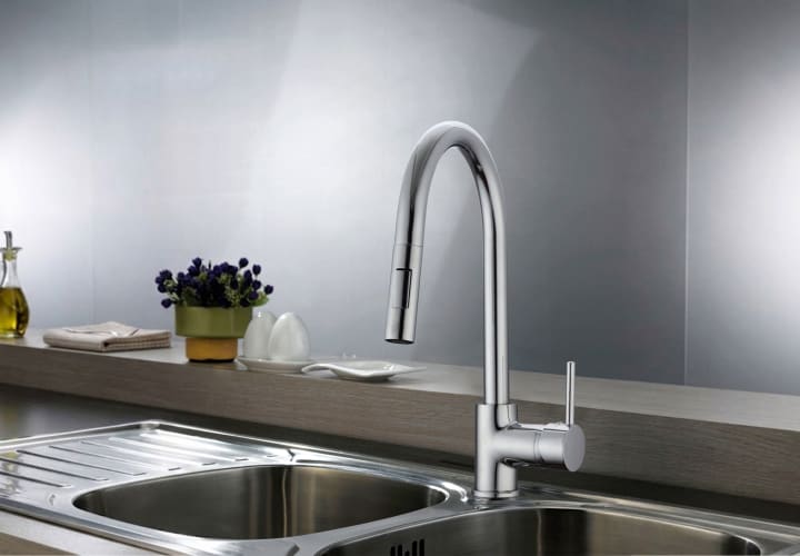 Grifo de cocina GME Round Ambiente 1