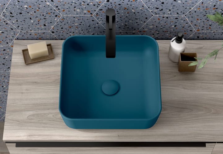 Lavabo sobre encimera Coycama Barbados Detalle 17