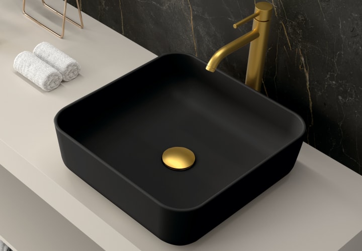 Lavabo sobre encimera Coycama Barbados Detalle 16