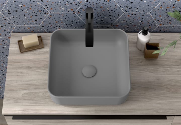 Lavabo sobre encimera Coycama Barbados Detalle 15