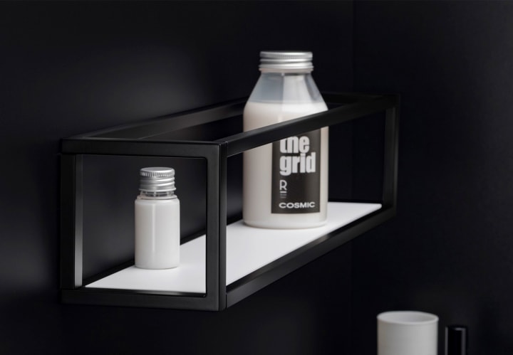 Toallero de baño Cosmic The Grid Ambiente 3