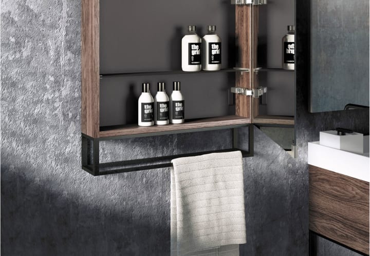 Toallero de baño Cosmic The Grid Ambiente 8