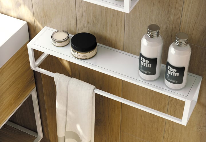 Toallero de baño Cosmic The Grid Ambiente 10