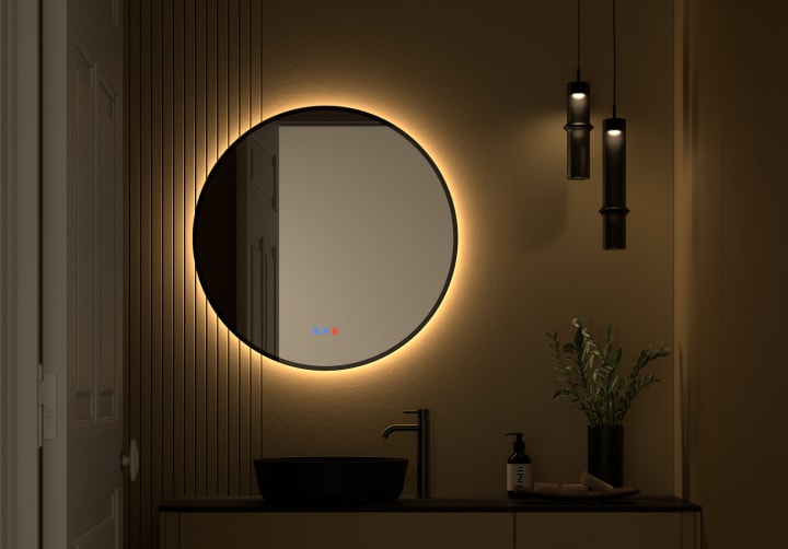 Espejo de baño con luz LED Bruntec Atria Principal 3
