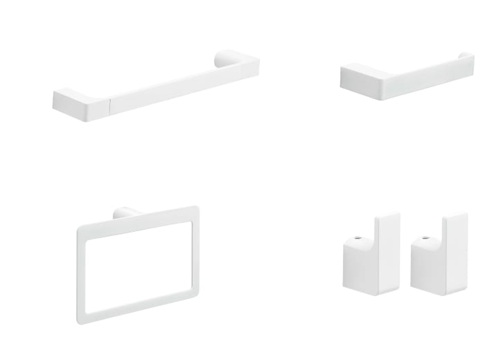 Conjunto de accesorios de baño Gedy Pirenei Principal 2