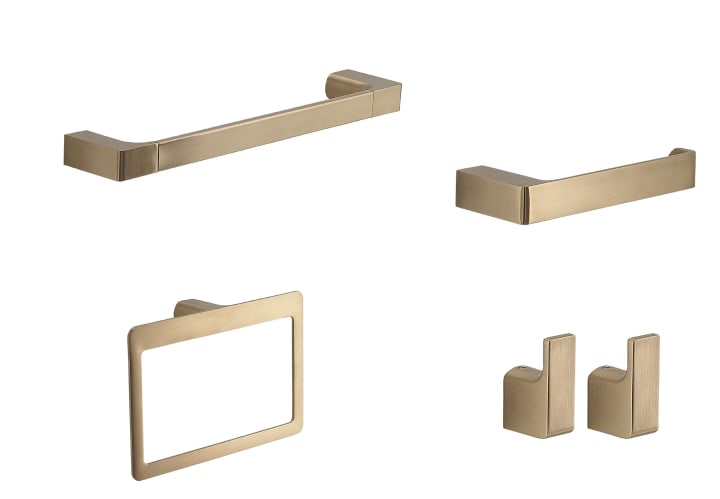 Conjunto de accesorios de baño Gedy Pirenei Principal 5