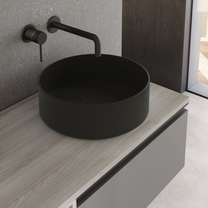 Mueble de baño con encimera de madera Royo Vida Detalle 2