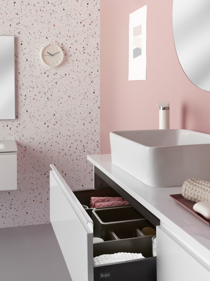 Mueble de baño con encimera de madera Royo Vida Detalle 3