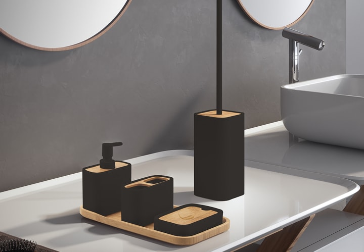 Conjunto de accesorios de baño Gedy Ninfea Ambiente 12