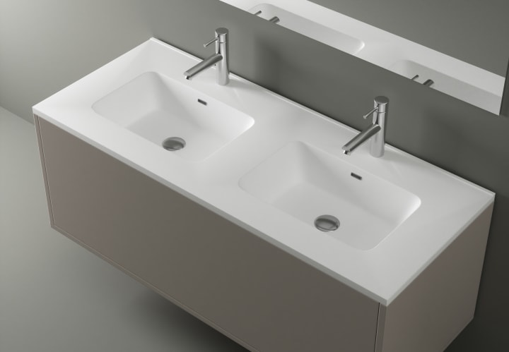 Conjunto de mueble de baño madera maciza palilleria Horizontal Bruntec Alpes 7 Detalle 4