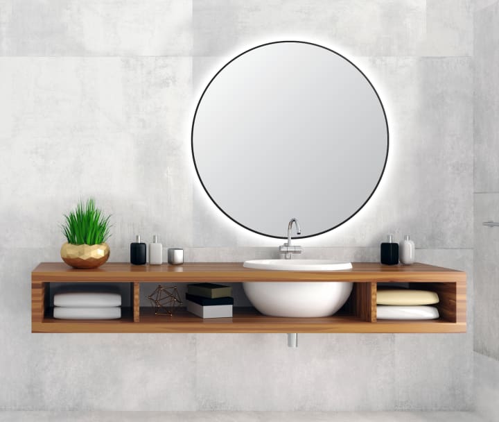 Espejo de baño con luz LED Bruntec Atria Principal 2