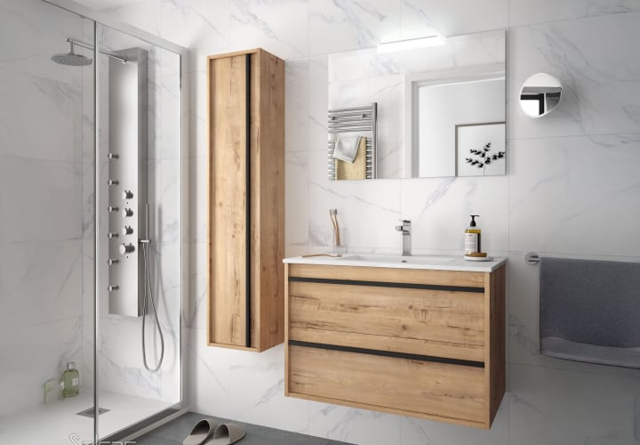 Conjunto mueble de baño Salgar Attila Ambiente 15