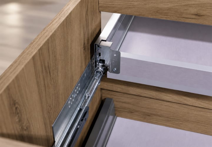 Mueble de baño color madera fondo reducido 37.8 cm Bruntec Vilma Detalle 10