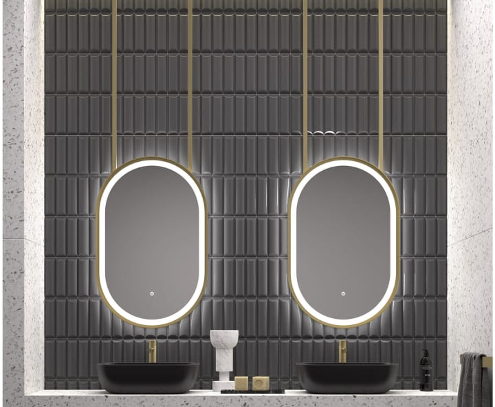 Espejo de baño con luz LED Eurobath Boracay Principal 1