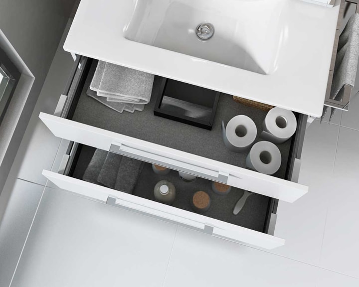 Mueble de baño de fondo reducido 39 cm Avila dos Carmen Detalle 1
