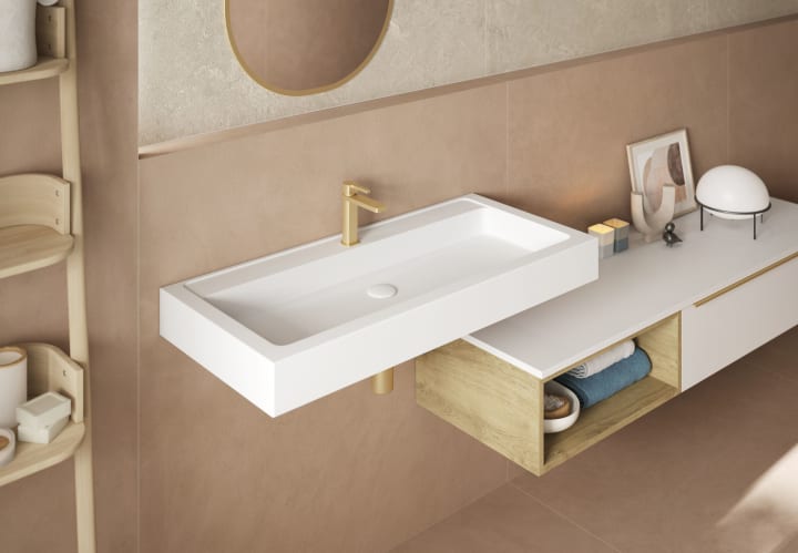 Lavabo encastrado Coycama Zafiro Ambiente 2