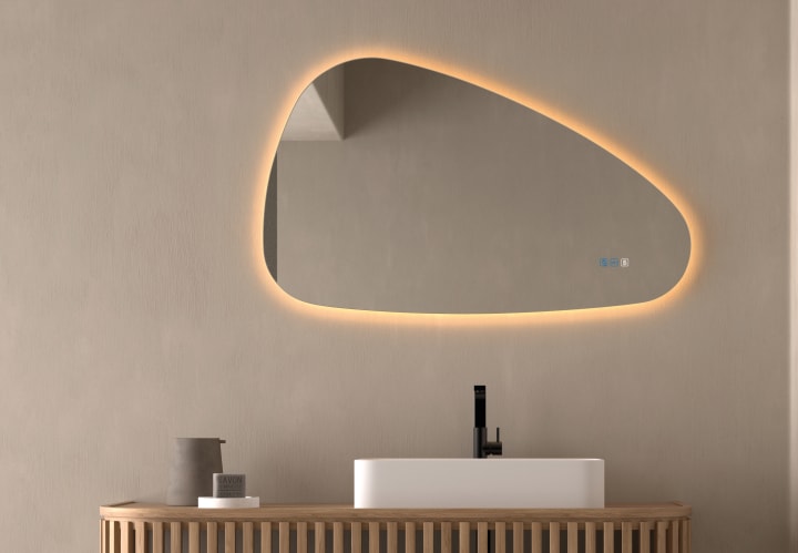 Espejo de baño con luz LED Bruntec Trion Principal 2