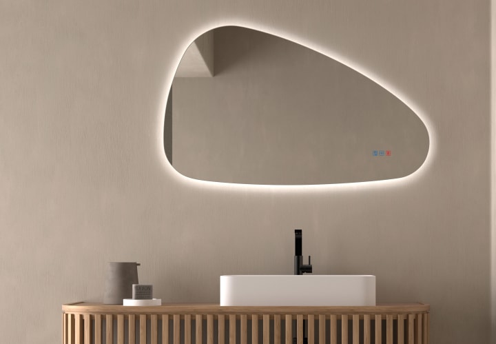 Espejo de baño con luz LED Bruntec Trion Principal 1