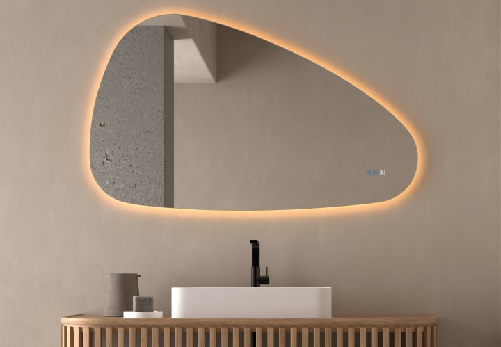 Espejo de baño con luz LED Bruntec Trion Principal 3