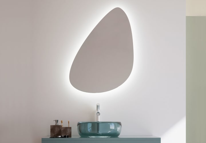 Espejo de baño con luz LED Bruntec Trion Ambiente 2