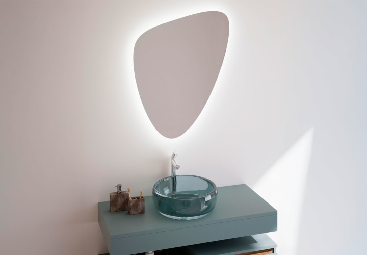 Espejo de baño con luz LED Bruntec Trion Ambiente 3