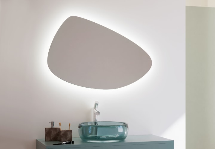 Espejo de baño con luz LED Bruntec Trion Principal 1