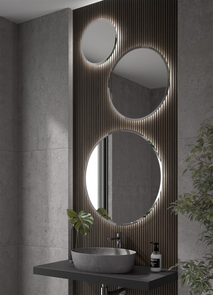 Espejo de baño con luz LED de Eurobath, Soleil Ambiente 1