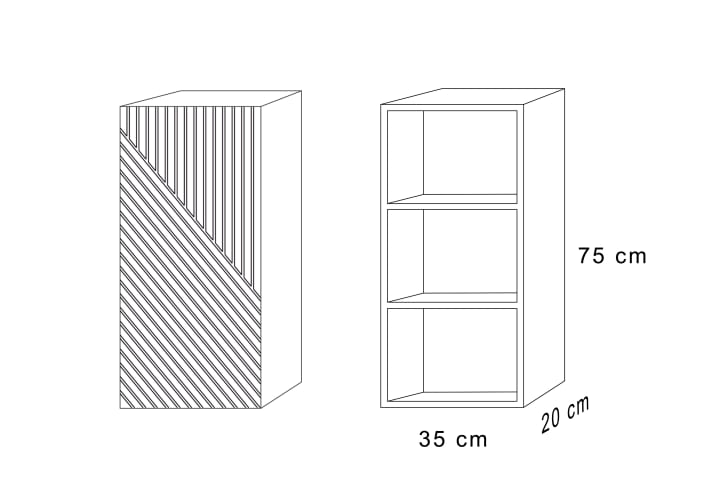 Columna de baño Bruntec Limo Croquis 15