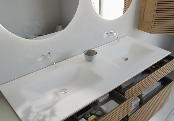 Conjunto mueble de baño Bruntec Alpes 18 Detalle 8