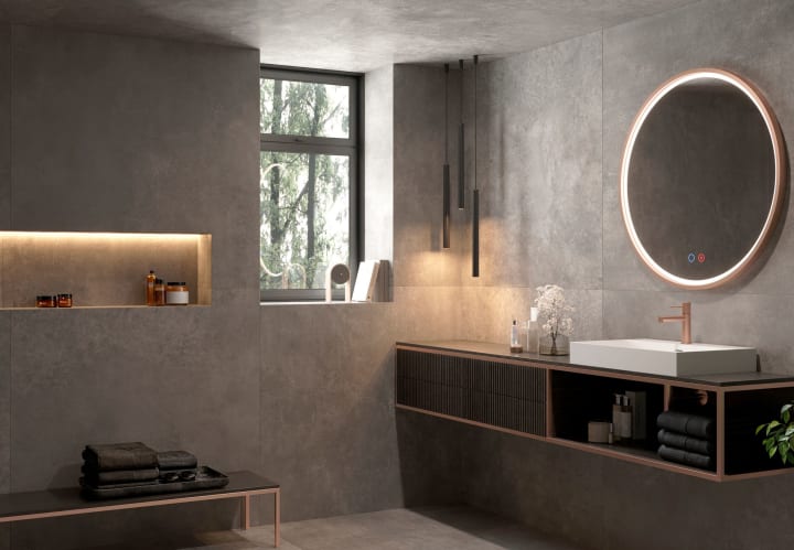 Espejo de baño con luz LED Ledimex Paris Ambiente 8