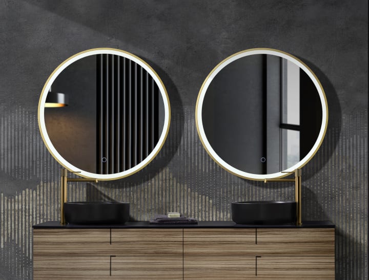 Espejo de baño con luz LED Ledimex Paris Principal 1
